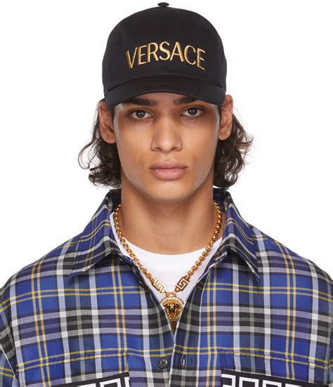 versace kappe herren|Versace hats.